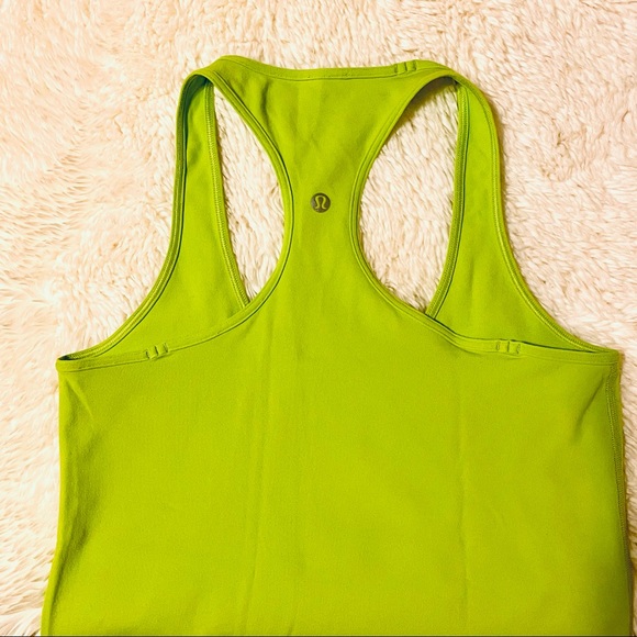 Lululemon cool racer back neon green - Picture 3 of 3